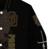 san diego padres hands in prayer brown black jacket premium grade
