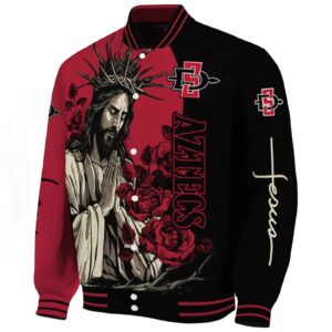 san diego state aztecs hands in prayer red black jacket best selling