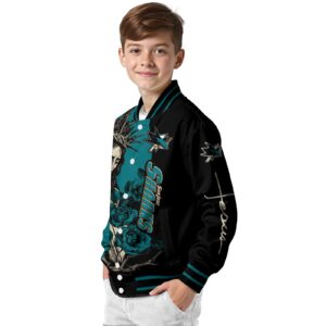 san jose sharks hands in prayer teal black jacket trendy