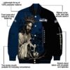 seattle seahawks hands in prayer blue black jacket new arrival