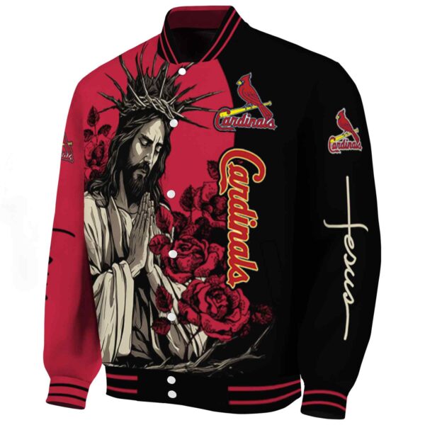 st louis cardinals hands in prayer red black jacket best selling