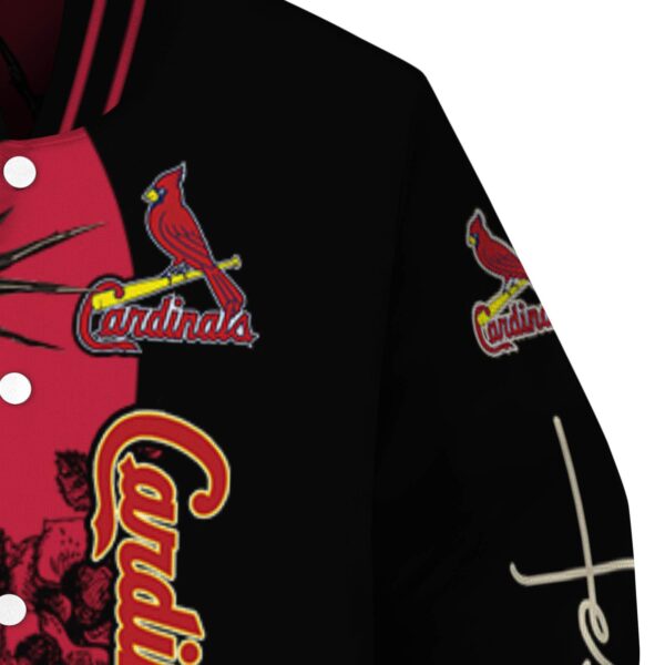 st louis cardinals hands in prayer red black jacket premium grade