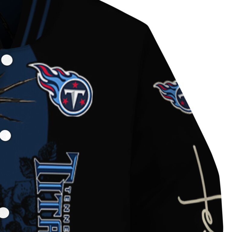 tennessee titans hands in prayer navy black jacket premium grade
