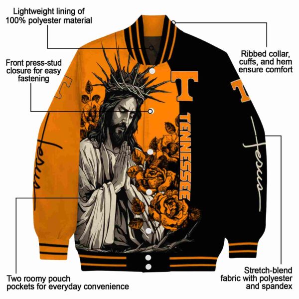 tennessee volunteers hands in prayer orange black jacket new arrival