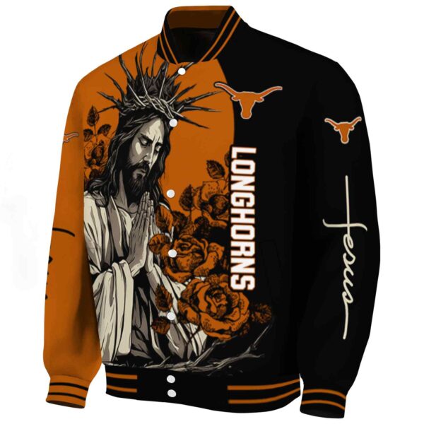 texas longhorns hands in prayer orange black jacket best selling