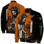 texas longhorns hands in prayer orange black jacket best selling