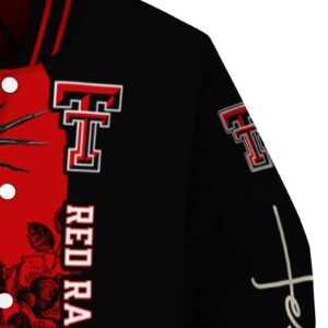 texas tech red raiders hands in prayer red black jacket premium grade