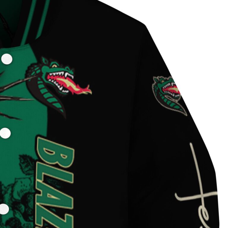 uab blazers hands in prayer green black jacket premium grade