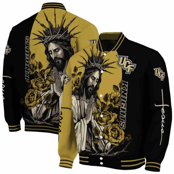 ucf knights hands in prayer gold black jacket fashion forward