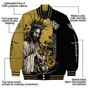 ucf knights hands in prayer gold black jacket new arrival