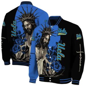ucla bruins hands in prayer blue black jacket fashion forward