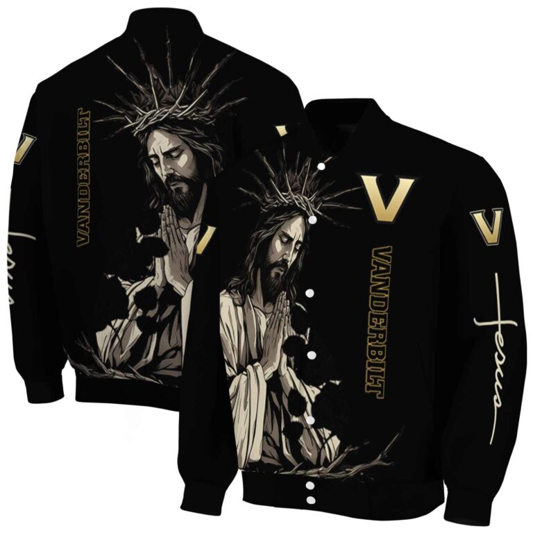 vanderbilt commodores hands in prayer black jacket fashion forward