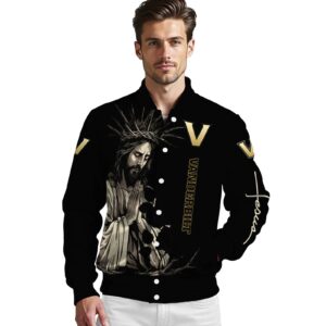 vanderbilt commodores hands in prayer black jacket high quality