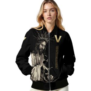 vanderbilt commodores hands in prayer black jacket latest model