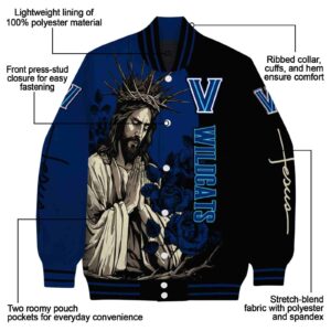 villanova wildcats hands in prayer navy black jacket new arrival