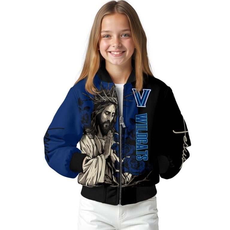 villanova wildcats hands in prayer navy black jacket top rated
