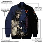 virginia cavaliers hands in prayer blue black jacket best selling