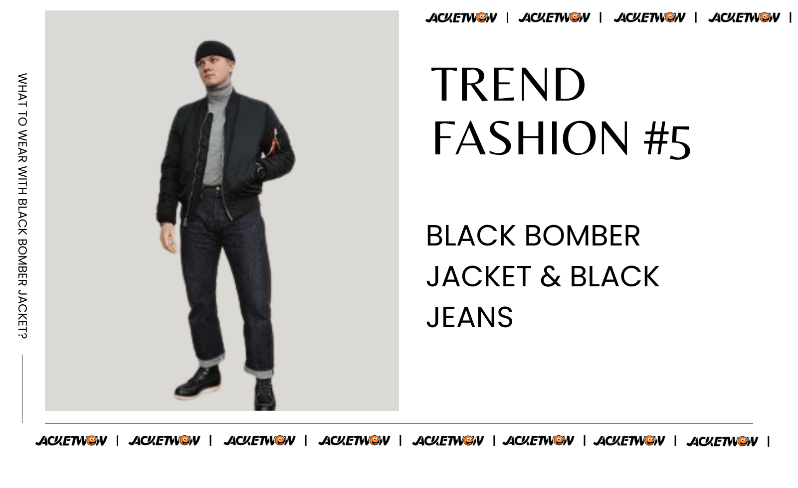 what to wear with black bomber jacket 1 Black Jeans