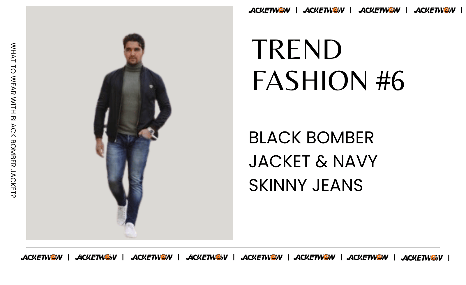 what to wear with black bomber jacket 10 Navy Skinny Jeans