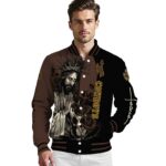 wyoming cowboys hands in prayer brown black jacket best selling
