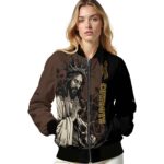 wyoming cowboys hands in prayer brown black jacket best selling