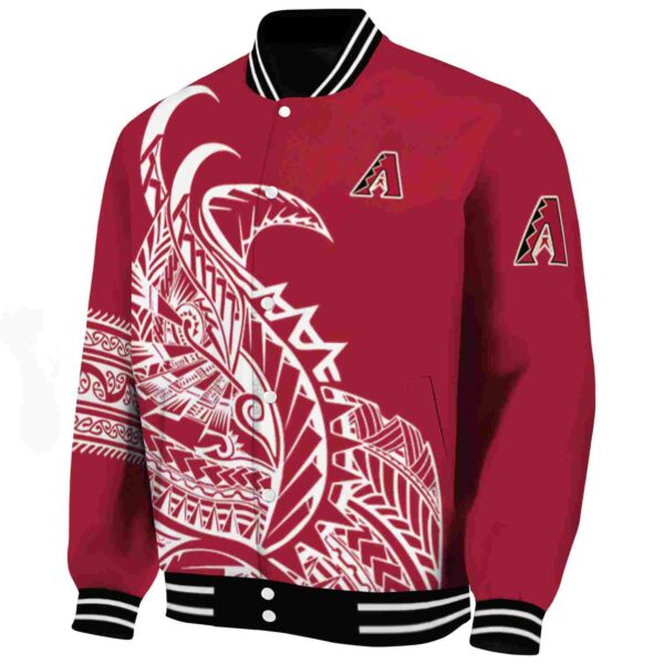 Arizona Diamondbacks Tribal Art Red White Black Jacket