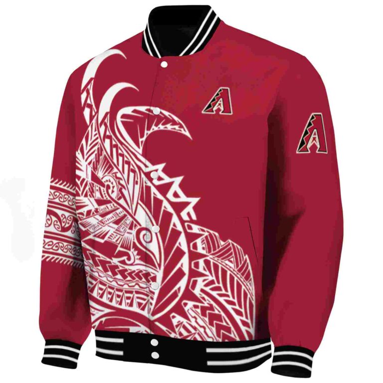 Arizona Diamondbacks Tribal Art Red White Black Jacket
