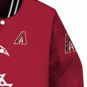 Arizona Diamondbacks Tribal Art Red White Black Jacket