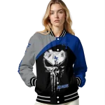 air force falcons edgy mask blue black varsity jacket best selling