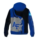 air force falcons grid streak blue black windbreaker jacket best selling