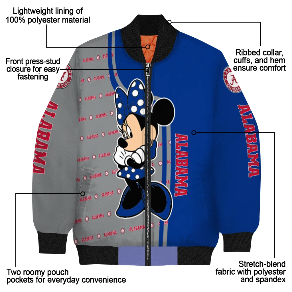 air force falcons minnie mouse blue bomber jacket new arrival air force falcons minnie mouse blue bomber jacket new arrival
