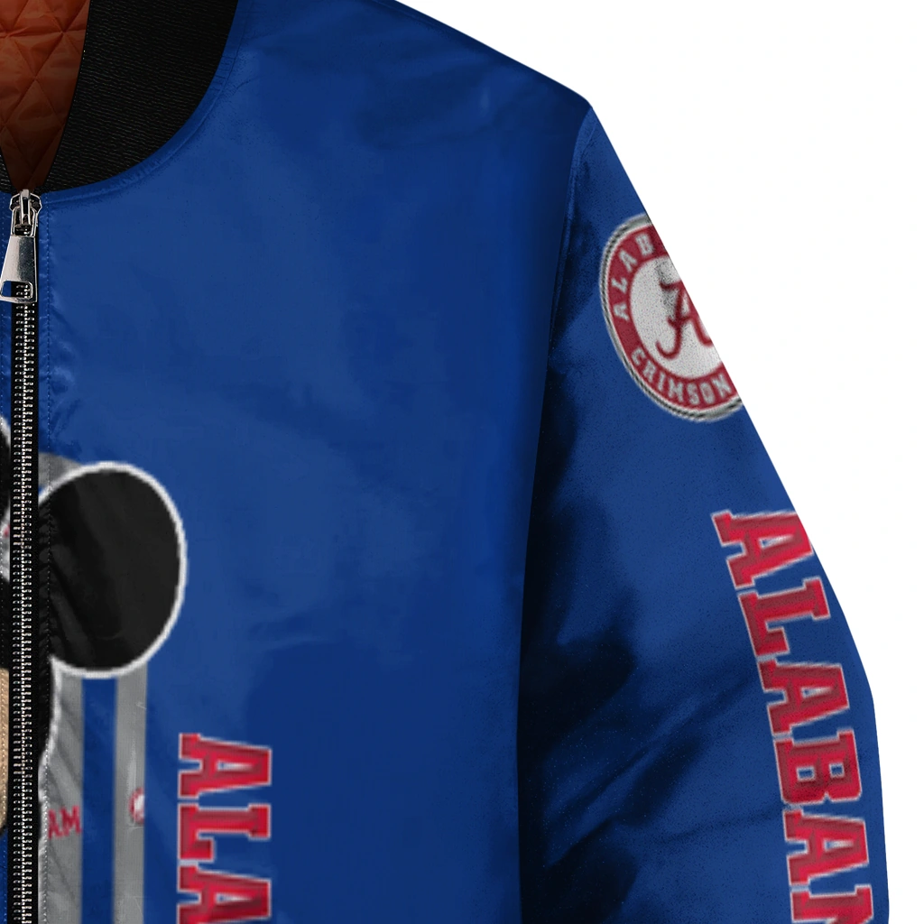 air force falcons minnie mouse blue bomber jacket premium grade air force falcons minnie mouse blue bomber jacket premium grade