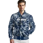 akron zips dynamic rings blue varsity jacket best selling