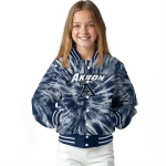 akron zips dynamic rings blue varsity jacket best selling