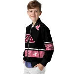 akron zips pink ribbon black pink bomber jacket best selling