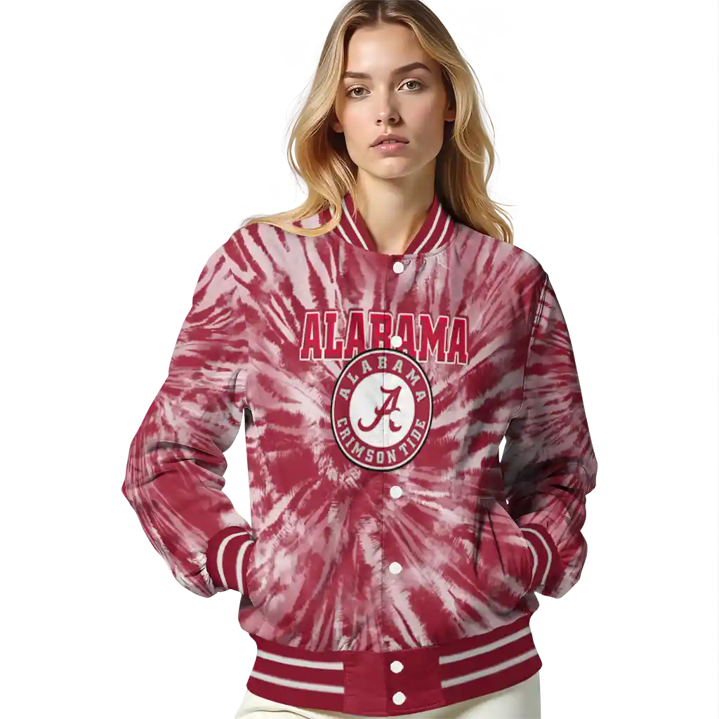alabama crimson tide dynamic rings crimson varsity jacket latest model alabama crimson tide dynamic rings crimson varsity jacket latest model