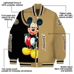 anaheim ducks mickey mouse gold varsity jacket best selling