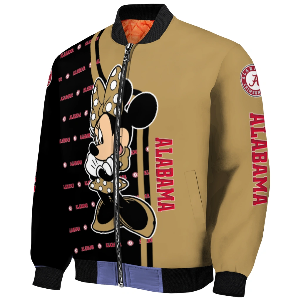 anaheim ducks minnie mouse gold bomber jacket fashion forward anaheim ducks minnie mouse gold bomber jacket fashion forward