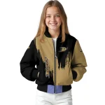 anaheim ducks urban mark gold bomber jacket best selling