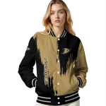 anaheim ducks urban mark gold varsity jacket best selling
