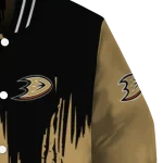 anaheim ducks urban mark gold varsity jacket best selling