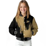 anaheim ducks urban mark gold varsity jacket best selling