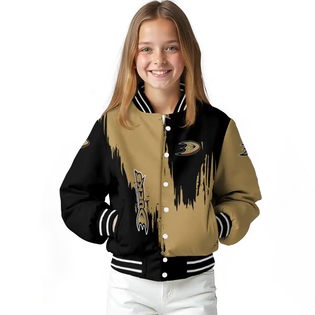 anaheim ducks urban mark gold varsity jacket top rated anaheim ducks urban mark gold varsity jacket top rated