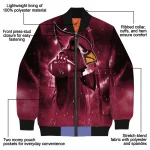 arizona cardinals shadow reaper red bomber jacket best selling