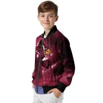 arizona cardinals shadow reaper red bomber jacket best selling