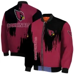 arizona cardinals urban mark red bomber jacket best selling