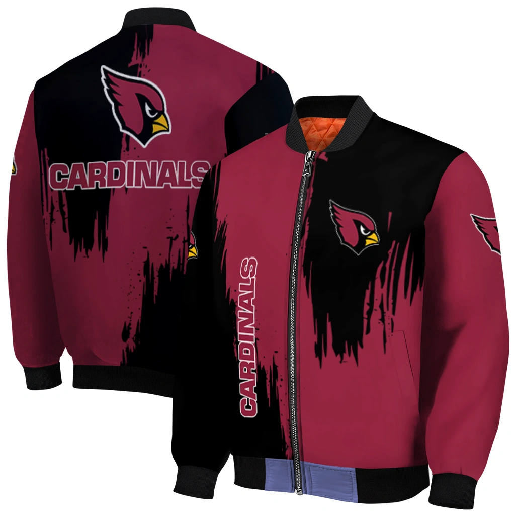 arizona cardinals urban mark red bomber jacket best selling arizona cardinals urban mark red bomber jacket best selling