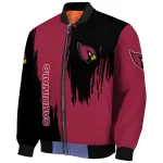 arizona cardinals urban mark red bomber jacket best selling