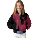 arizona cardinals urban mark red bomber jacket best selling