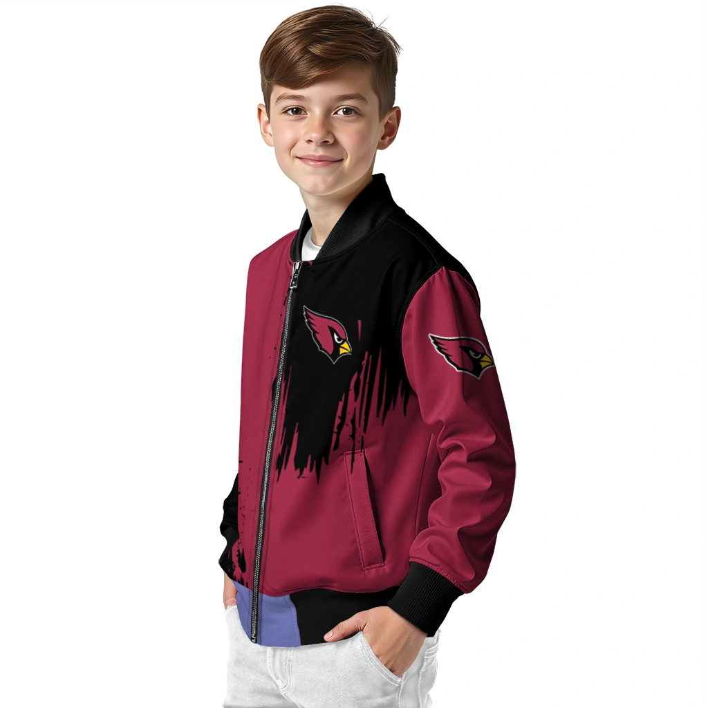 arizona cardinals urban mark red bomber jacket trendy arizona cardinals urban mark red bomber jacket trendy